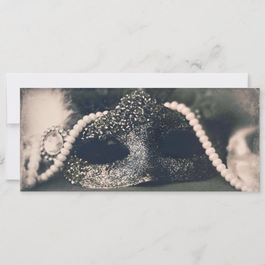 Invitation Billet VIP Mariage Pailleté Argenté Blanc (Dos)