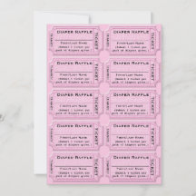 Billets de rousseur de couches Baby shower mignon