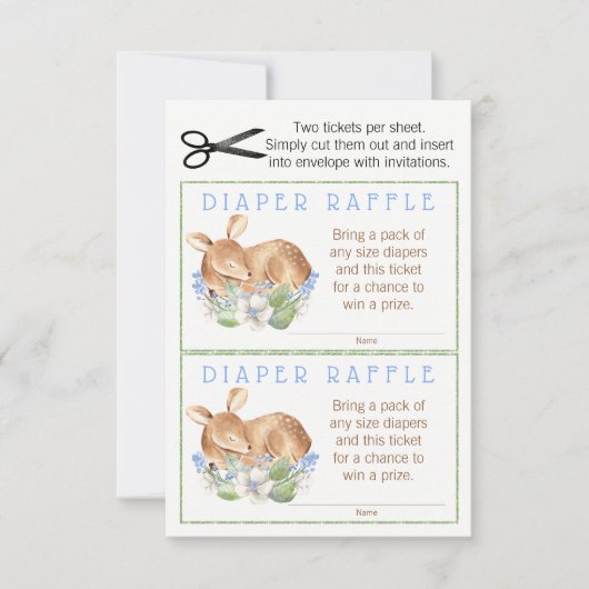 Invitation Billets de rousseur de seins de Boy Woodland (Devant)