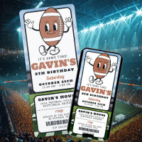 Billetterie de football Retro vintage Sport Annive
