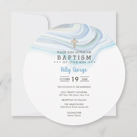 Invitation Billy Rond (Devant)