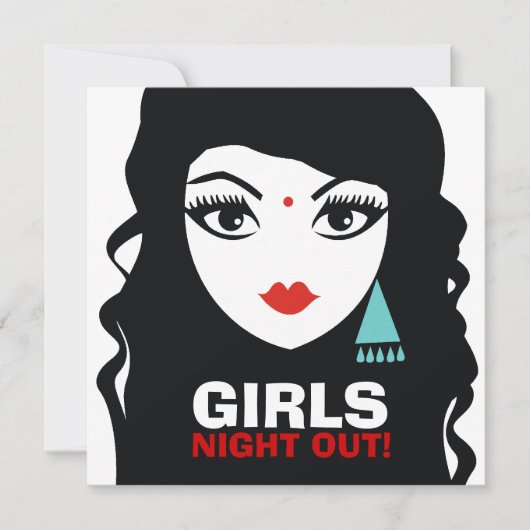 Invitation Bindi magnifique| Lash lustrant (Devant)