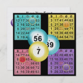 Invitation BINGO (Devant / Derrière)