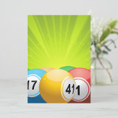 Invitation Bingo Balls