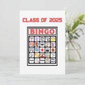 Invitation Bingo de la classe aînée (Debout devant)