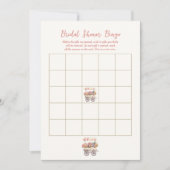 Invitation Bingo Fresh off the Market Fête des mariées Game C (Devant)