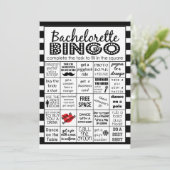 Invitation Bingo, Jeu De Fête, Défi (Debout devant)
