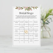Invitation Bingo nuptiale (Debout devant)