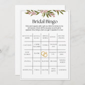 Invitation Bingo nuptiale (Devant / Derrière)