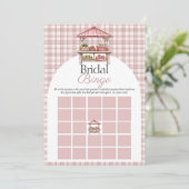 Invitation Bingo nuptiale Fresh off Market (Debout devant)