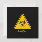 Invitation Biohazard icon (Devant)