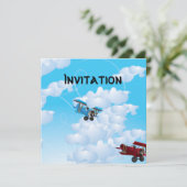 Invitation BiPlane's (Debout devant)