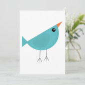 Invitation Birdy (Debout devant)