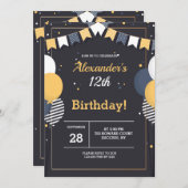 Invitation Birthday Celebration (Devant / Derrière)