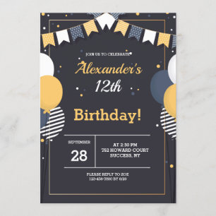 Invitation Birthday Celebration