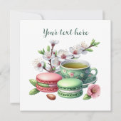 Invitation Biscuits à thé (Devant)