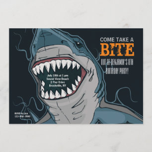 Invitation Bite de requin