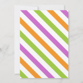 Invitation Bite ou gâter Confetti Halloween Party (Dos)