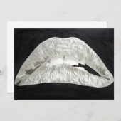 Invitation Bitten Lips (Devant / Derrière)