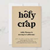 Invitation Bizarre et salope qui s'éloigne de l'invitation de (Devant)