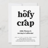 Invitation Bizarre et salope qui s'éloigne de l'invitation de (Devant)