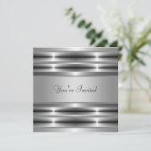 Invitation Black All Occasion Party (Debout devant)