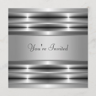 Invitation Black All Occasion Party