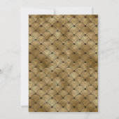 Invitation Black and Gold Art Deco Gold Rehearsal Dinner (Dos)