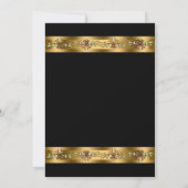Invitation Black and Gold Corporate Party (Dos)