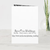 Invitation Black and Silver Damask 25e anniversaire de Mariag (Dos)