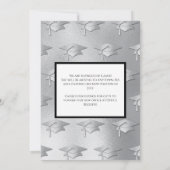 Invitation Black and Silver Graduation (Dos)