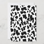 Invitation Black and White Western Rodeo 30th Birthday Party (Dos)