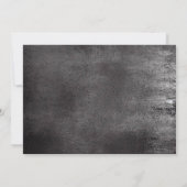 Invitation Black Chalkboard Bow Serez-vous mon meilleur Invit (Dos)