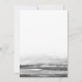 Invitation Black Deer Isle Maine Elegant Aragosta Wedding (Dos)