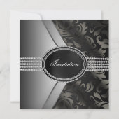 Invitation Black Diamond Cravate (Devant)