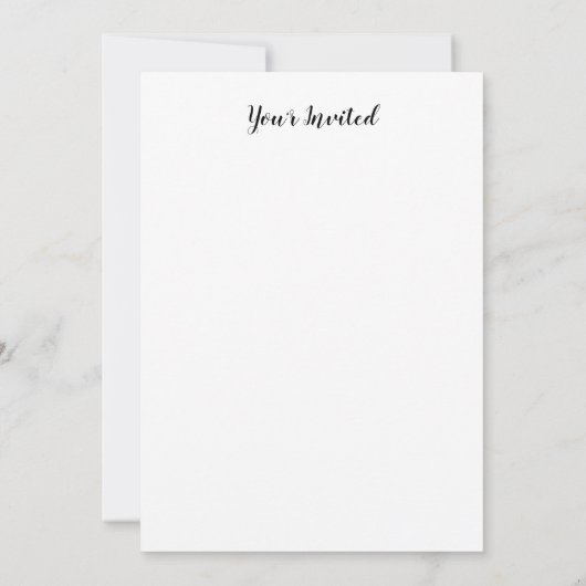 Invitation Black-Eyed-Susan (Dos)