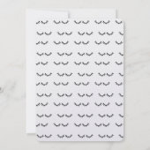 Invitation Black Eyelashes (Dos)