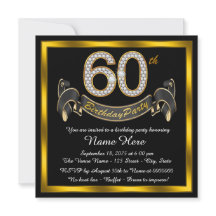 Black Gold 60e fête d'anniversaire
