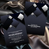 Invitation Black Grey 30th Cocktail Anniversaire