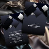 Invitation Black Grey 40th Cocktail Anniversaire