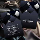 Invitation Black Grey 55e Cocktail Anniversaire