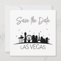 Black Grey Blanc Las Vegas Mariage Enregistrer La
