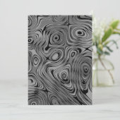 Invitation Black Grunge Sons Garçons Ados Anniversaire (Debout devant)