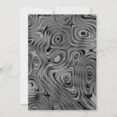 Invitation Black Grunge Sons Garçons Ados Anniversaire (Devant)