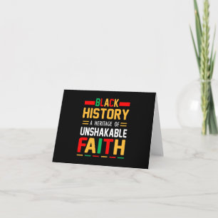 Invitation Black History A