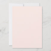 Invitation Black & Pink | Chic Twenty One 21e Anniversaire (Dos)