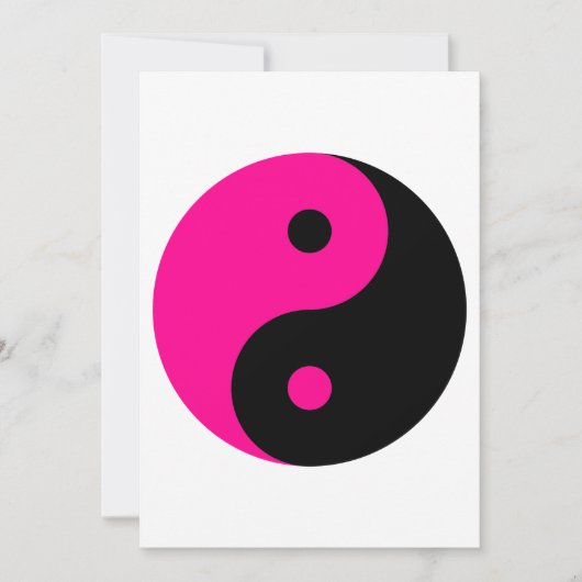 Invitation black pink yang (Devant)
