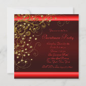 Invitation Black Red Gold (Dos)