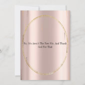Invitation Black Rose Gold Parties scintillant Balloon 50e an (Dos)