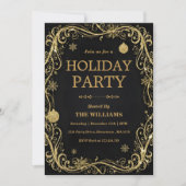 Invitation Black Tie Holiday & New Year’s Eve Celebration (Devant)